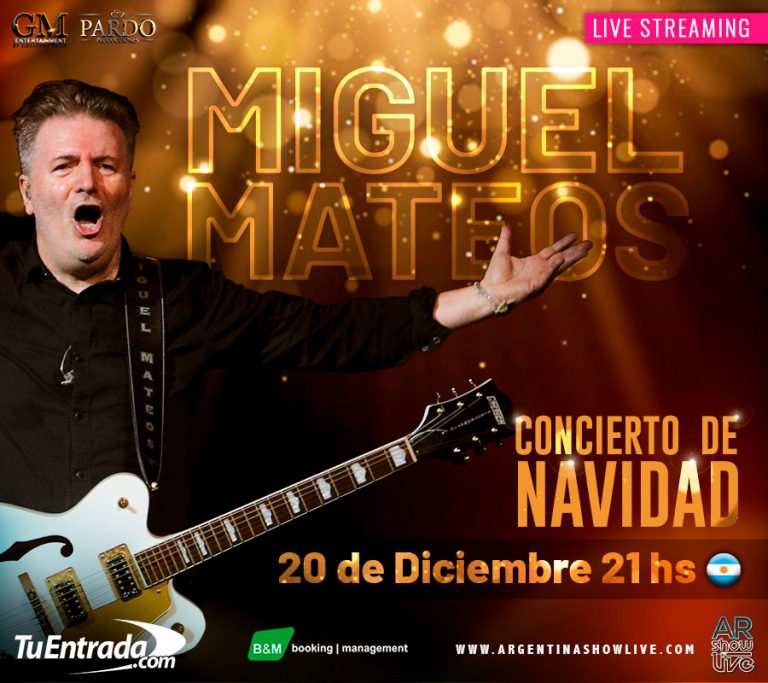 MIGUEL MATEOS Y UN CONCIERTO MUY ESPECIAL Rock Ar Noticias